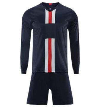 Pari Navy Ls Adult Soccer Uniforms